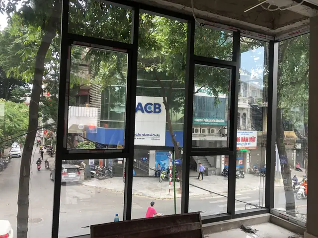 Một số Hình ảnh lắp đặt vách kính mặt dựng nhôm XINGFA tại Lò Đúc_Hai Bà Trưng_Thành phố Hà Nội