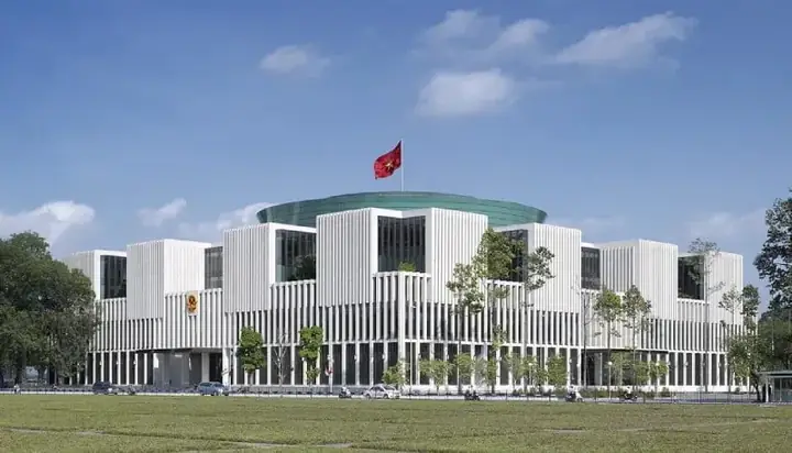 Toà nhà Quốc Hội Việt Nam và ý nghĩa trời tròn đất vuông