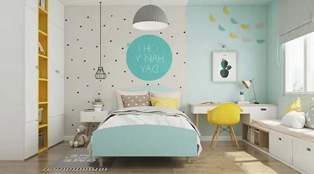 Gợi ý các mẫu sơn phòng ngủ màu xanh lá cây thịnh hành hiện nay Gợi ý các mẫu sơn phòng ngủ màu xanh lá cây thịnh hành hiện nay