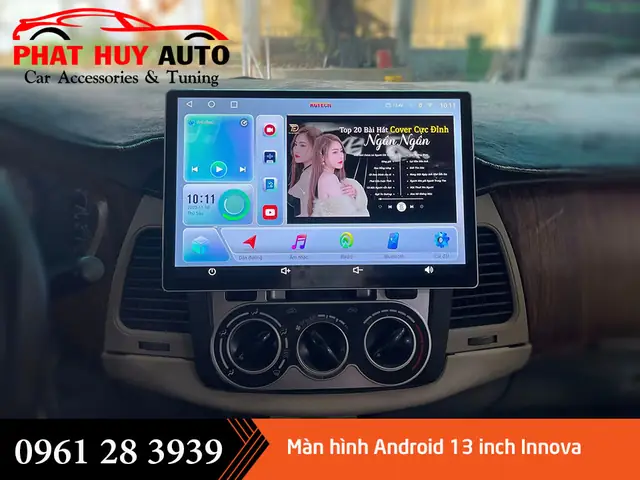 Màn hình Android 13 inch Toyota Innova 2010 -2015 Màn hình Android 13 inch Toyota Innova 2010 -2015