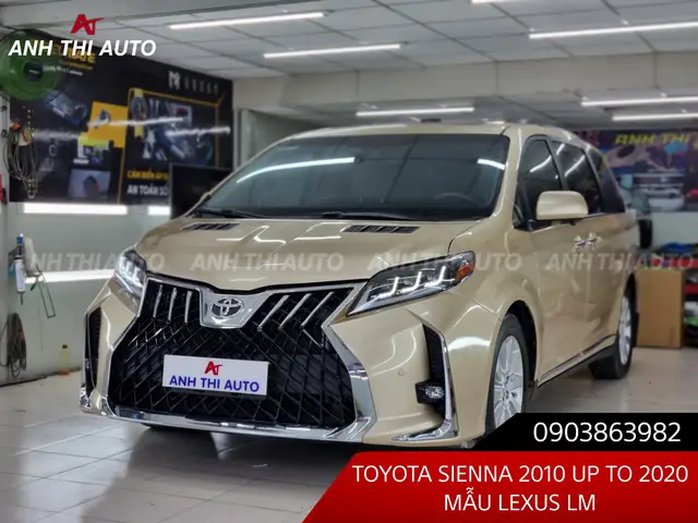 nội thất toyota sienna 2010