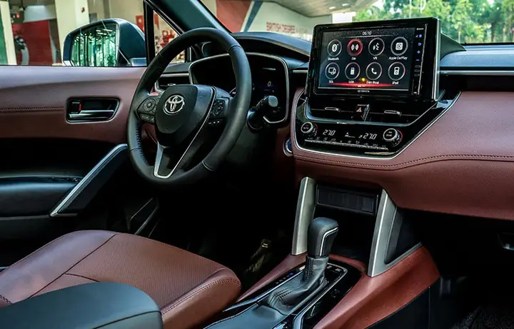 Không gian nội thất Toyota Corolla Cross 1.8G