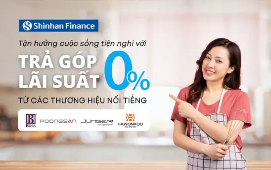 Shinhan Finance ra mat chuong trinh tra gop