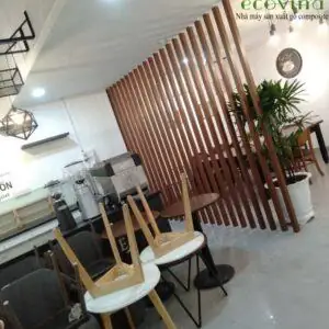 nội thất trang trí bằng những thanh lam đẹp