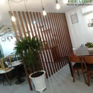nội thất trang trí bằng những thanh lam đẹp