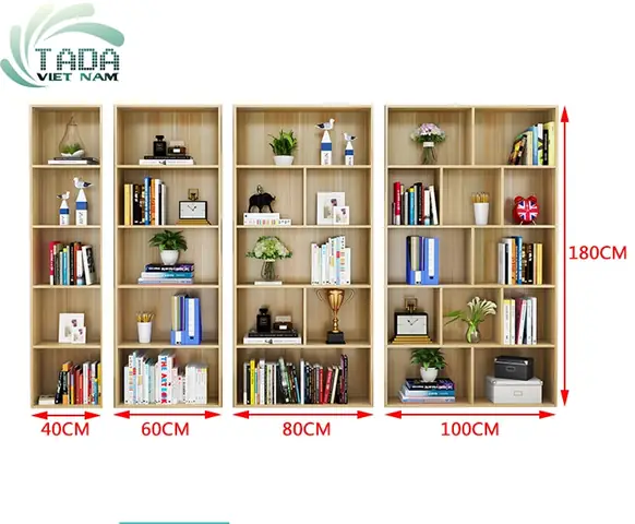 KỆ SÁCH ĐỨNG TADA - TD1245