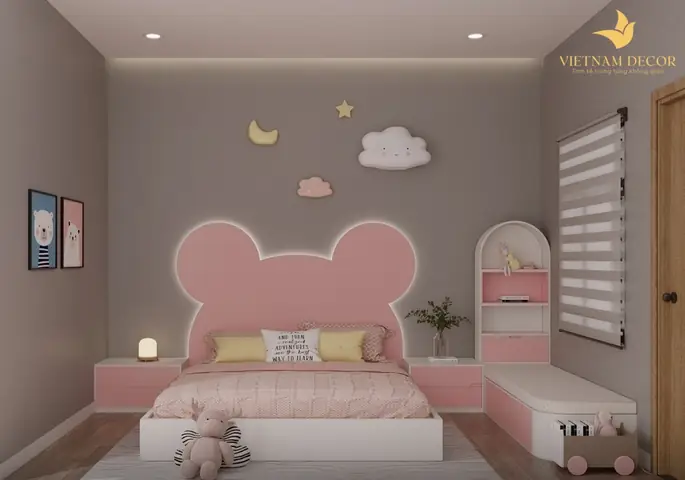 Chọn phong cách và màu sắc phòng ngủ đúng sở thích của bé