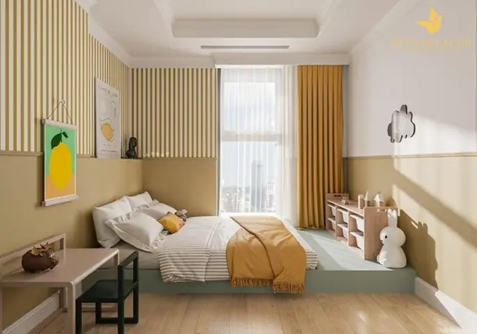 Mẫu thiết kế nội thất phòng trẻ em đẹp