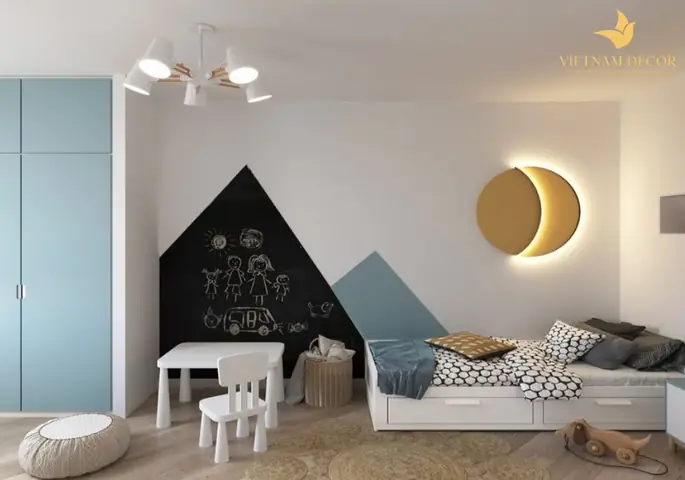 Mẫu thiết kế nội thất phòng trẻ em đẹp