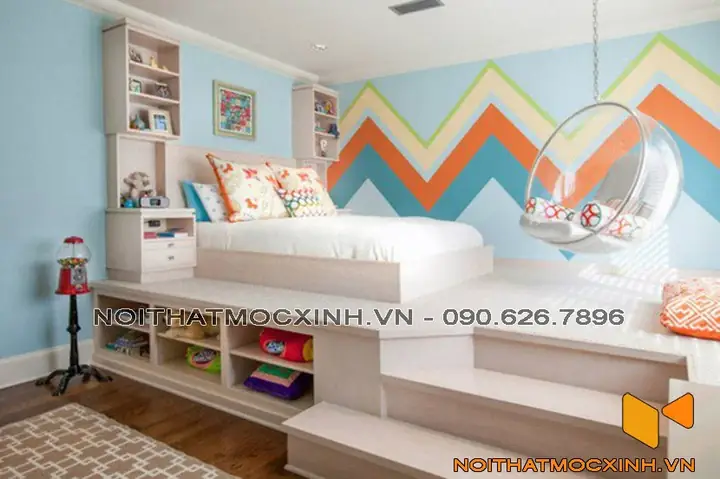 Sau Đây Là Một Số Mẫu Thiết Kế Nội Thất Phòng Trẻ Em Mà Nội Thất Mộc Xinh Muốn Giới Thiệu Với Các Bạn.