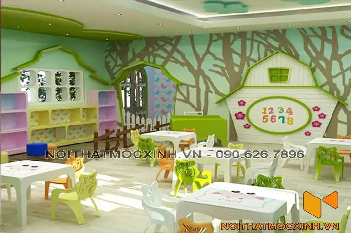 Sau Đây Là Một Số Mẫu Thiết Kế Nội Thất Phòng Trẻ Em Mà Nội Thất Mộc Xinh Muốn Giới Thiệu Với Các Bạn.