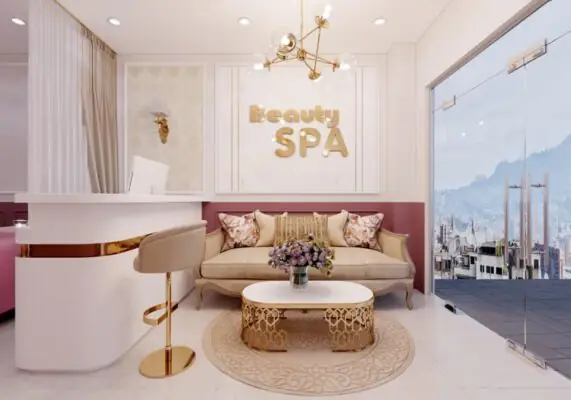 thiết kế nội thất spa