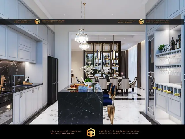 thiết kế nội thất nhà phố