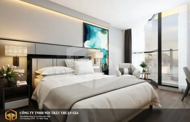 thiết kế và thi công nội thất khách sạn