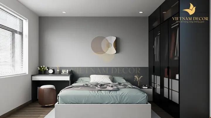 Mẫu 7: Thi Công Nội Thất Căn Hộ Chung Cư Mizuki Park – 2 Phòng Ngủ