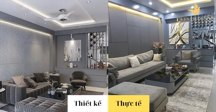 Thi Công Hoàn Hảo Đến 99% So Với Bản Vẽ 3d