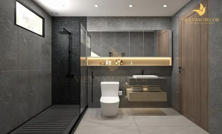 Mẫu 3: Thi Công Nội Thất Căn Hộ Estella Heights – 1 Phòng Ngủ