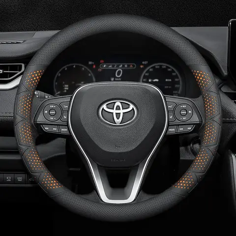 Bọc vô lăng ô tô Toyota Fortuner da Nappa sang trọng