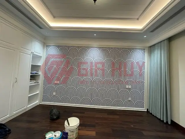 Công trình giấy dán tường được Nội thất Gia Huy thi công