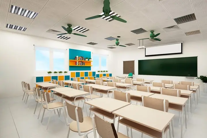 Thiết kế nội thất cho trường tiểu học Thiết kế nội thất cho trường tiểu học