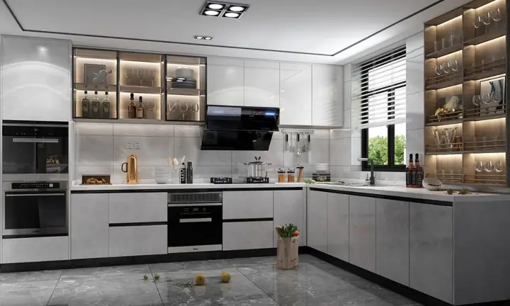Hệ thống ánh sáng phù hợp trong phòng bếp