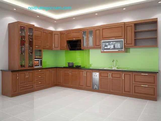 Tủ bếp inox: