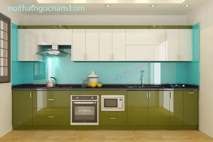 Tủ bếp inox: