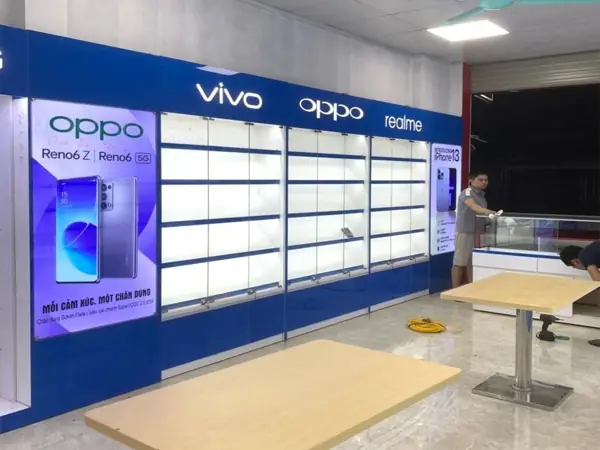 Xưởng nội thất chuyên sản xuất tủ điện thoại tại Hà Nội Xưởng nội thất chuyên sản xuất tủ điện thoại tại Hà Nội