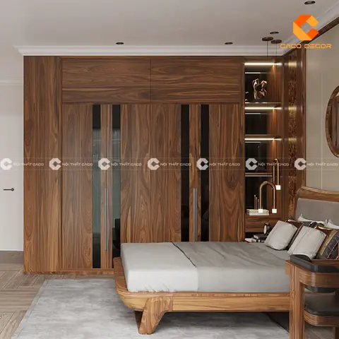 Concept Tủ Quần Áo Gỗ Tự Nhiên – Bộ Sưu Tập Mới Nhà CaCo