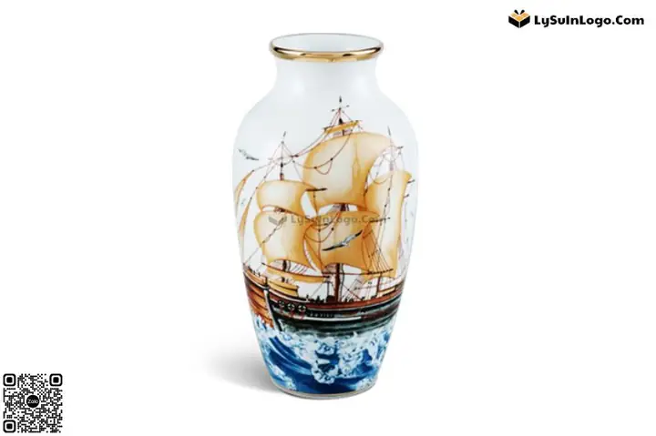 1. Bình Hoa Sứ Trong Trang Trí Nội Thất: