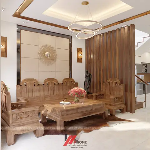 Vách ngăn gỗ MDF phủ melamine