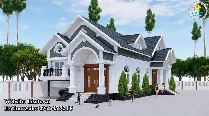 Phối Cảnh 3d Mẫu Nhà Vườn Đẹp Mái Thái Tại Tp. Hồ Chí Minh
