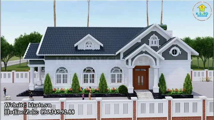 Phối Cảnh 3d Mẫu Nhà Vườn Đẹp Mái Thái Tại Tp. Hồ Chí Minh