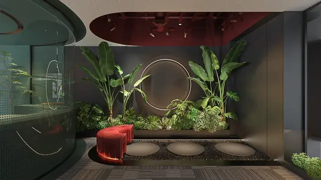 Văn phòng sáng tạo độc lạ với nội thất bao phủ cây xanh – BoldConcept Văn phòng sáng tạo độc lạ với nội thất bao phủ cây xanh – BoldConcept