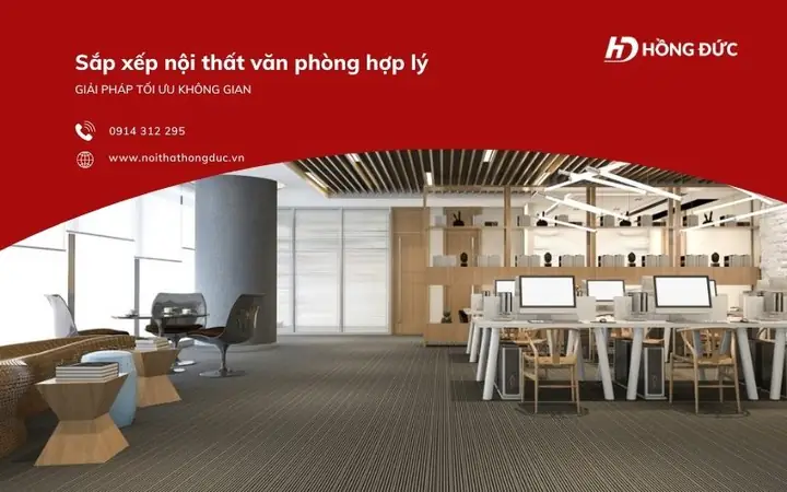 Đánh Giá Nội Thất Văn Phòng Hồng Đức: Có Đáng Đầu Tư Cho Doanh Nghiệp?