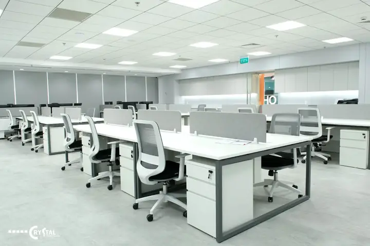 1.2 Thiết kế văn phòng làm việc không gian mở
