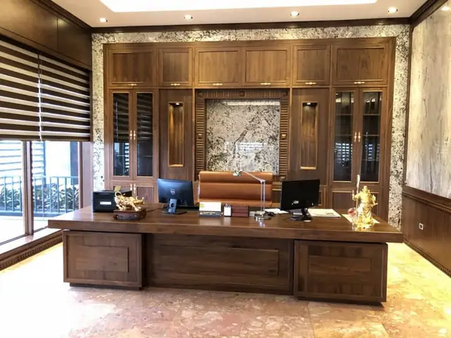 Hạng mục và chất liệu trong thi công nội thất văn phòng