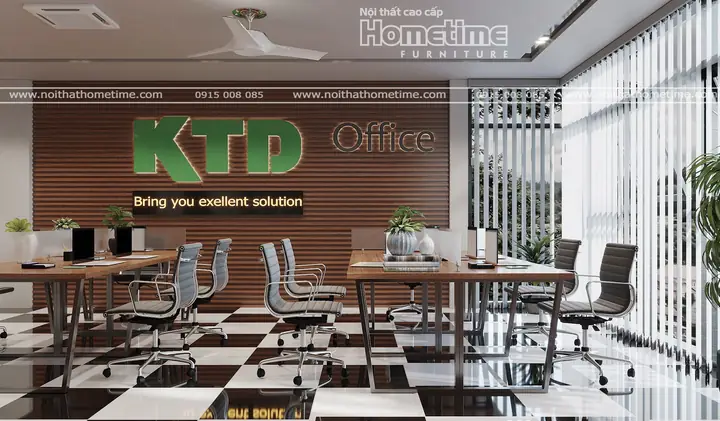 Tổng Quan Nội Thất Văn Phòng Ktd Thủy Nguyên – Khu Làm Việc Nhân Viên