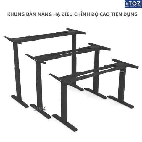 Khả Năng Điều Chỉnh Chiều Cao Linh Hoạt Của Bàn Nâng Hạ Thông Minh 1m4 Smartdesk Tozs21406 – 2 Động Cơ