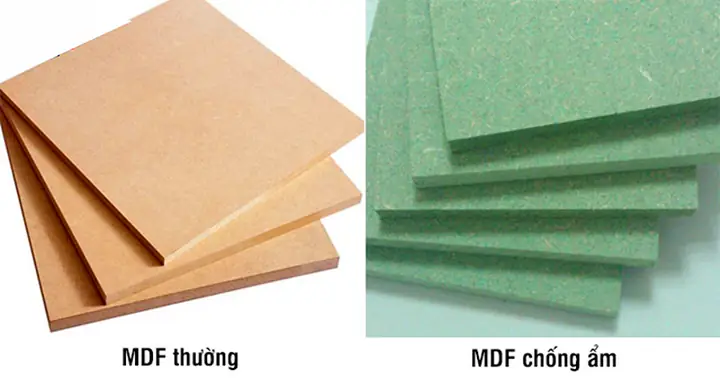 Cốt gỗ MDF (Medium density fiberboard)