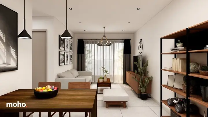 Dự án 2: Nội thất chung cư đẹp tại Vinhomes Central Park 2 PN