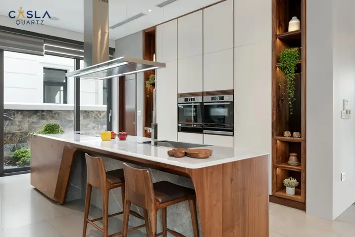 Đá thạch anh nhân tạo cao cấp Caslaquartz ứng dụng tại siêu biệt thự Vinhome Đá thạch anh nhân tạo cao cấp Caslaquartz ứng dụng tại siêu biệt thự Vinhome
