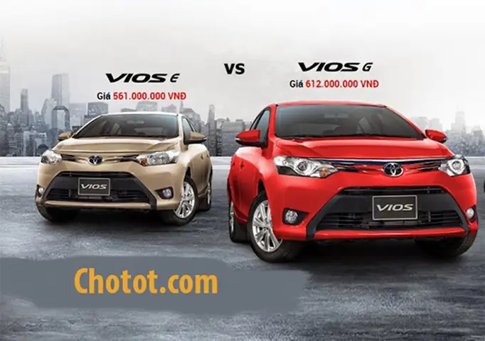 Giới thiệu sơ lược về xe Vios bản E và G Giới thiệu sơ lược về xe Vios bản E và G