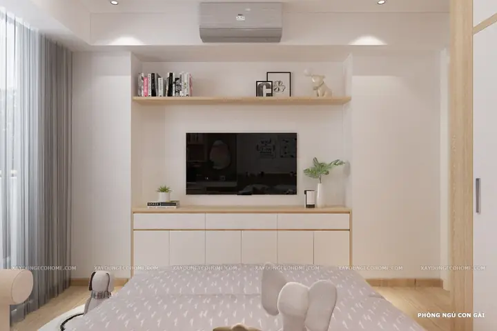 Phương án thiết kế 3D nội thất chung cư VP4 Linh Đàm nhà anh Hải: Phương án thiết kế 3D nội thất chung cư VP4 Linh Đàm nhà anh Hải: