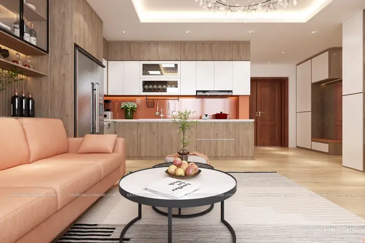 Phương án thiết kế 3D nội thất chung cư VP4 Linh Đàm nhà anh Hải: Phương án thiết kế 3D nội thất chung cư VP4 Linh Đàm nhà anh Hải: