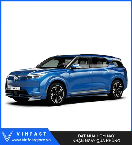 Vinfast VF9 Plus màu xanh