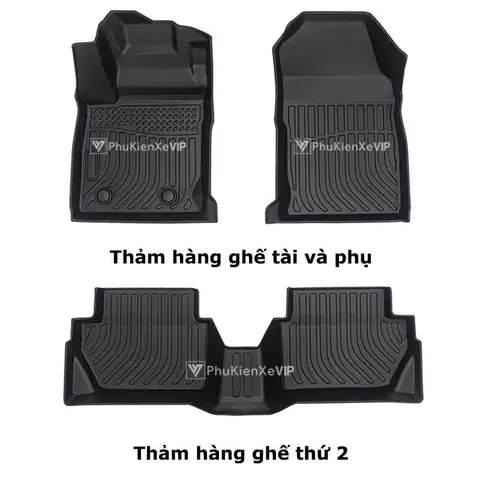 Bộ sản phẩm thảm lót sàn TPE đầy đủ bao gồm