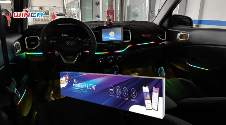 Khoang Lái Nội Thất Nổi Bật Nhờ Dải Màu Rgb Với 64 Triệu Màu Khoang Lái Nội Thất Nổi Bật Nhờ Dải Màu Rgb Với 64 Triệu Màu