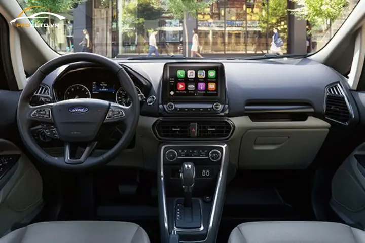 Khám phá nội thất Ford Ecosport 2016 Titanium trắng