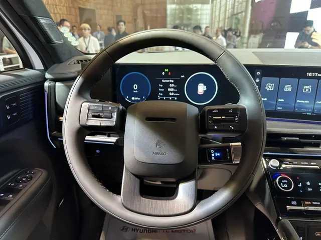 Nội thất của mẫu xe New Huyndai SantaFe